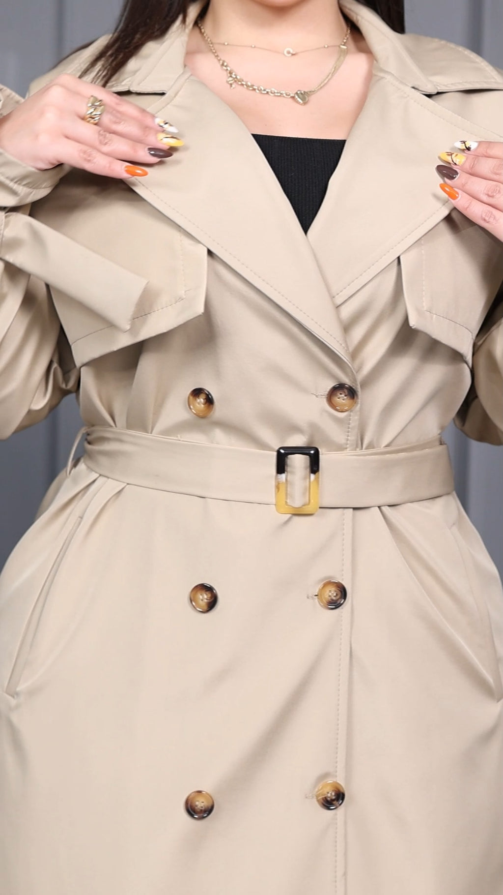 Trench Classico "Torino" con Cintura