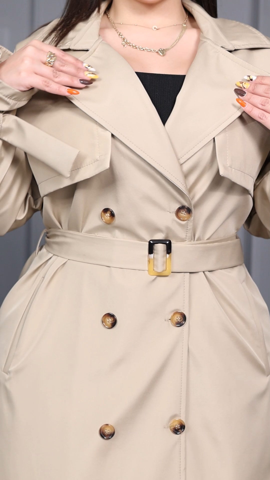 Trench Classico "Torino" con Cintura