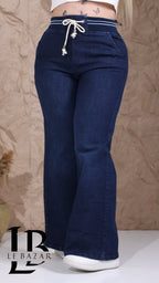 Jeans a Palazzo "Portofino" con Coulisse