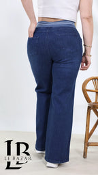 Jeans a Palazzo "Portofino" con Coulisse
